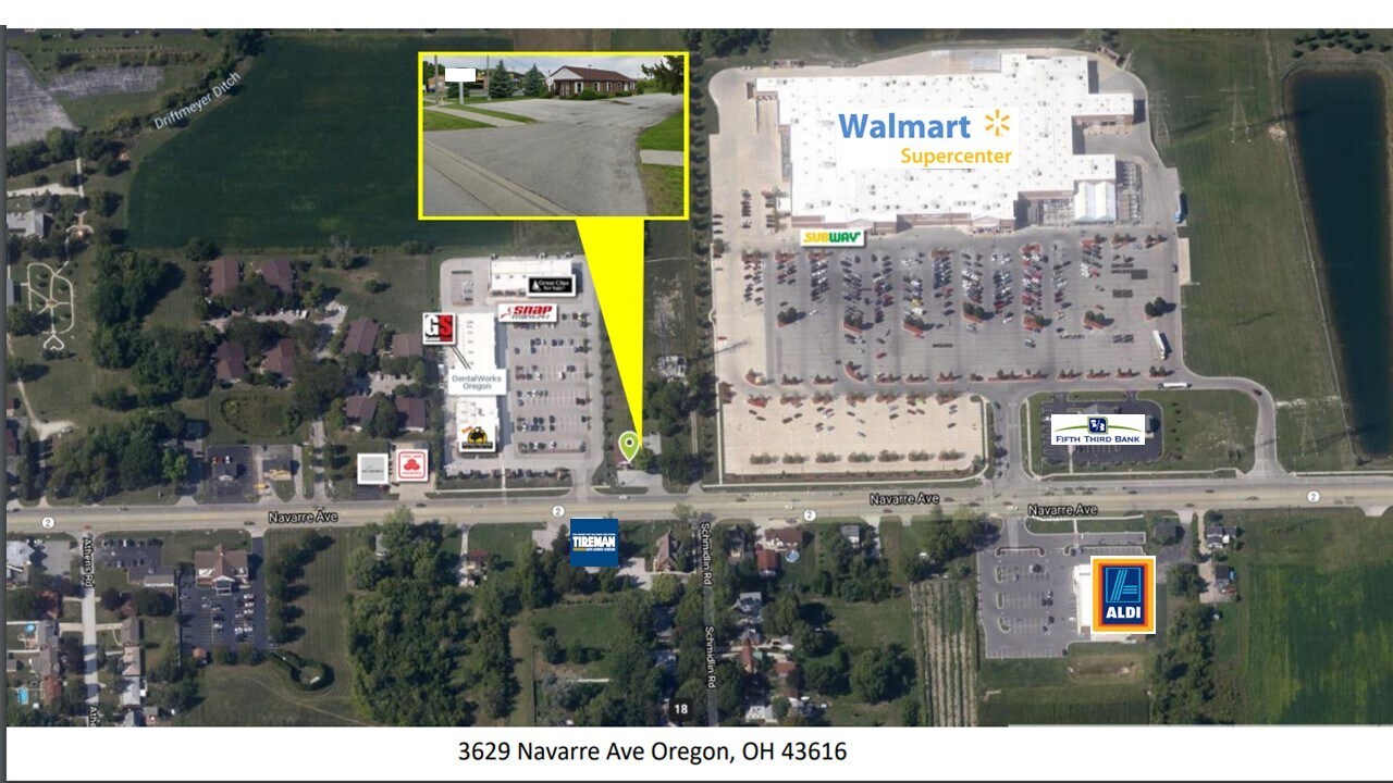 3629 Navarre Oregon, OH 43616 Land Property for Sale on