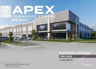Apex, NC Industrial - 600 Pristine Water Dr