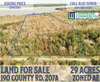 East Palatka, FL Commercial Land - 190 County 207A rd East Palatka, FL Commercial Land - 190 County 207A rd