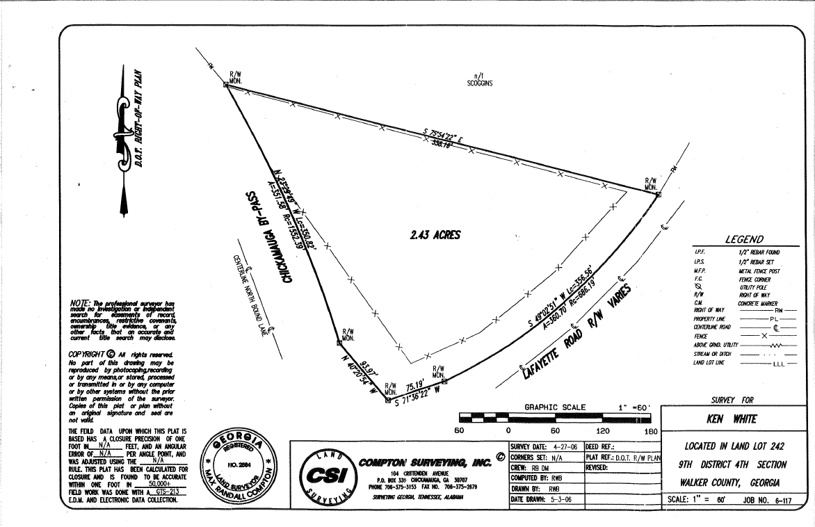 315 Tubb Rd, Chickamauga, GA for Sale