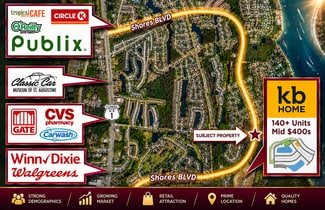 Saint Augustine, FL Commercial Land - Shores Blvd