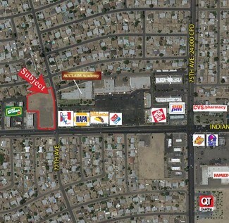 Phoenix, AZ Commercial Land - NWC Of 77th And Indian School Rd @ W Indian School Rd Phoenix, AZ Commercial Land - NWC Of 77th And Indian School Rd @ W Indian School Rd