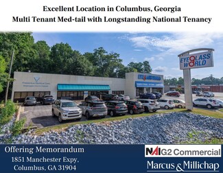 Columbus, GA Storefront Retail/Office - 1851 Manchester Expy