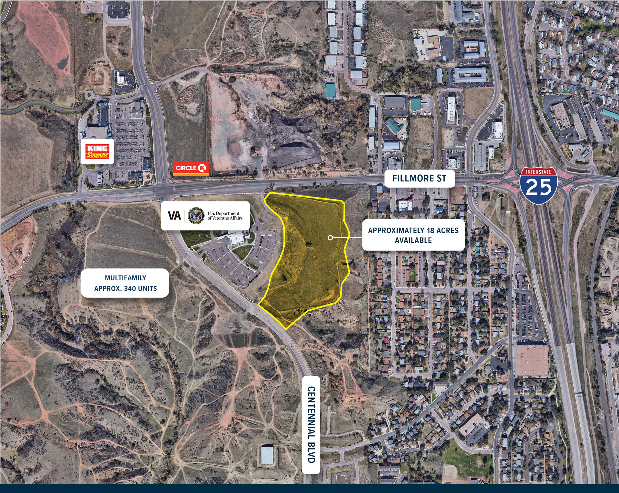 W Fillmore St @ Centennial, Colorado Springs, CO for Sale