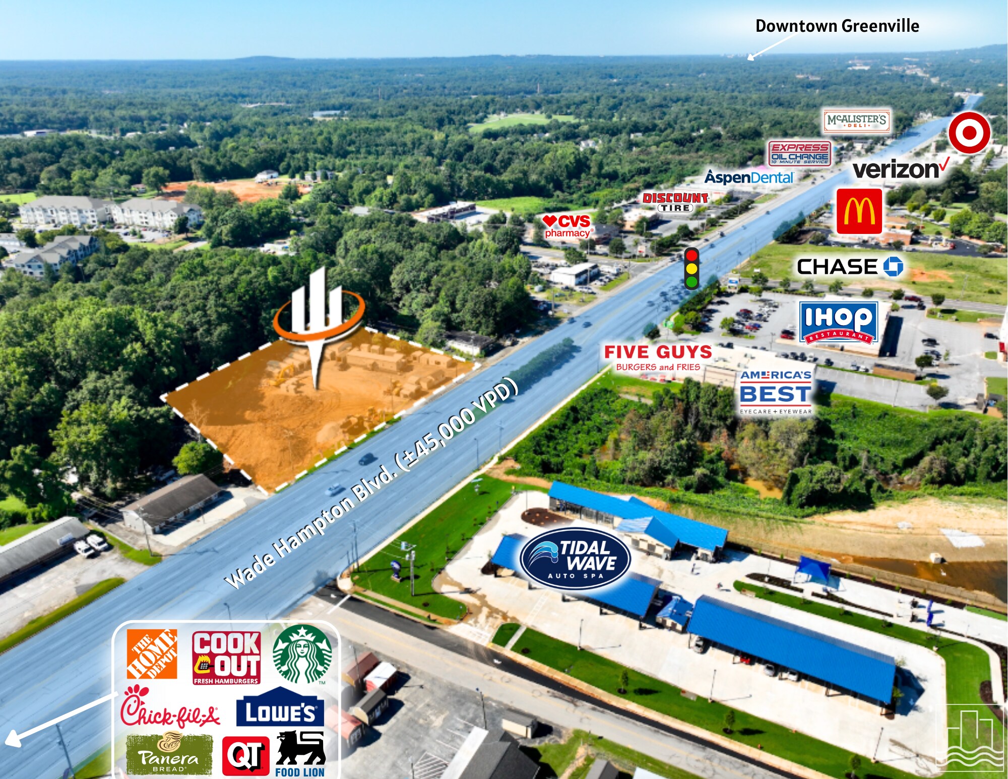 1455 W Wade Hampton Blvd, Greer, SC for Sale