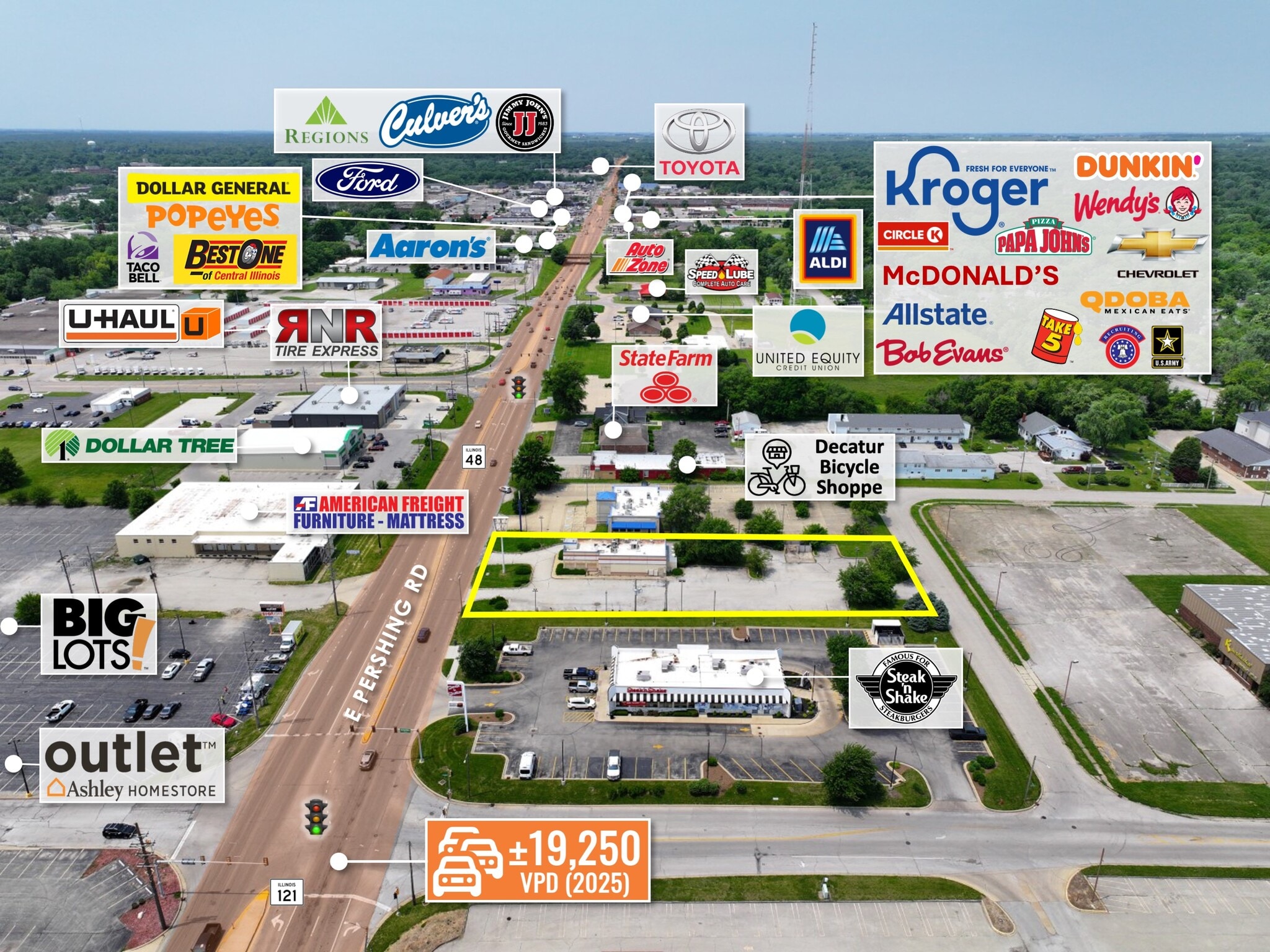 1310 E Pershing Rd, Decatur, IL for Sale