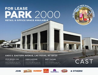 Las Vegas, NV Office, Retail - 6400 S Eastern Ave Las Vegas, NV Office, Retail - 6400 S Eastern Ave