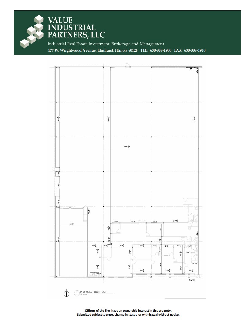 1550-1560 Howard St, Elk Grove Village, IL for Rent