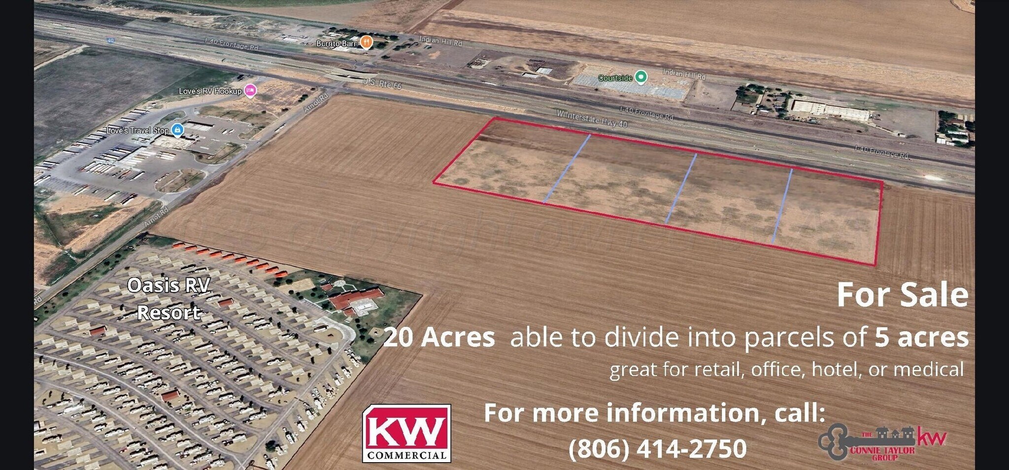 0 W IH 40, Amarillo, TX for Sale