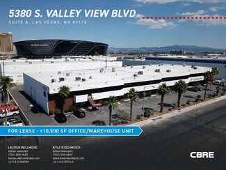 Las Vegas, NV Industrial - 5380 S Valley View Blvd