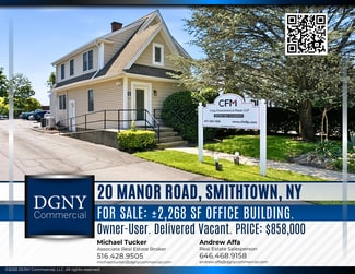 Smithtown, NY Office - 20 Manor Rd Smithtown, NY Office - 20 Manor Rd