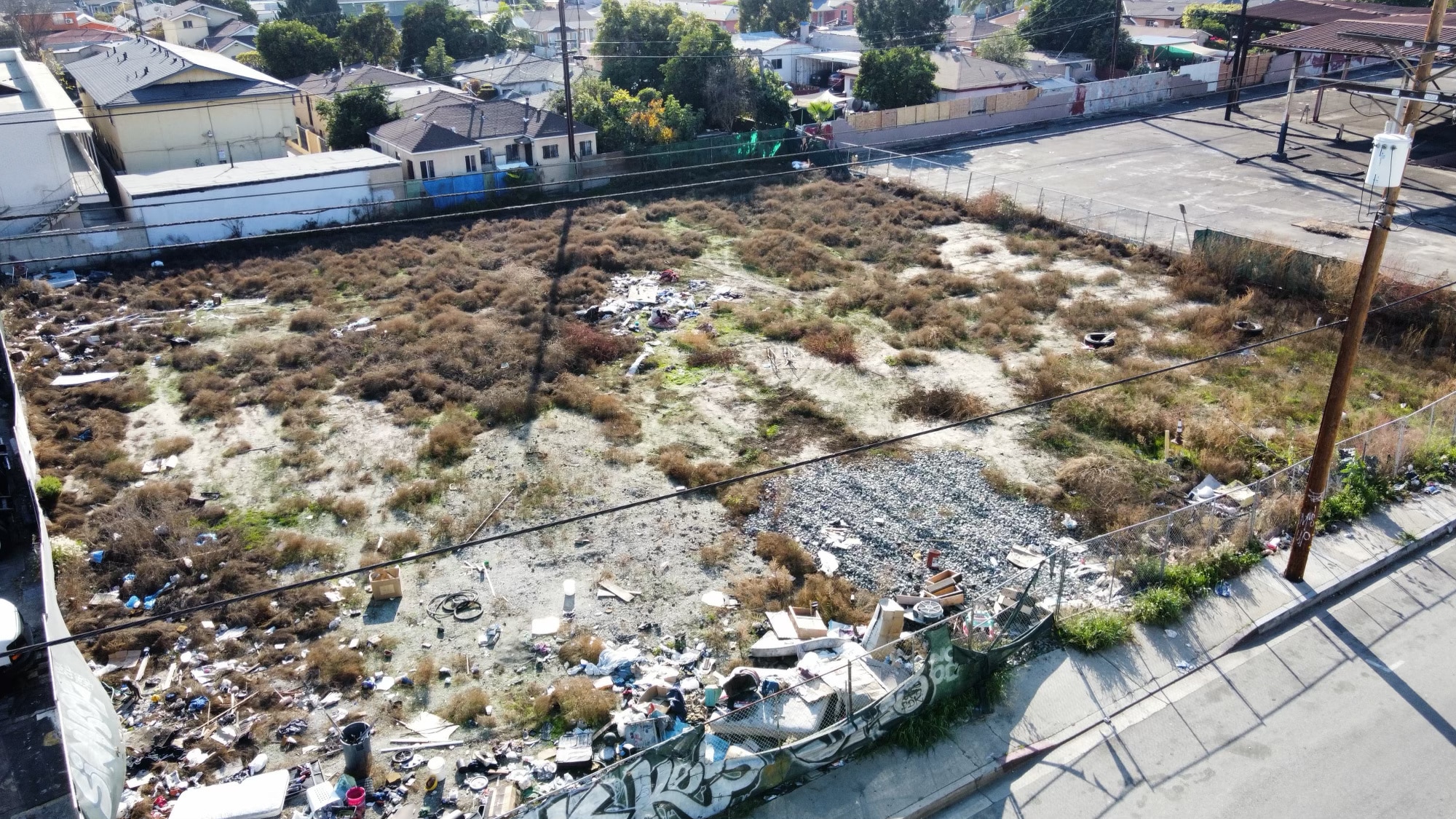 3580 Fruitland Maywood, CA 90270 Land Property for Lease on