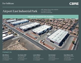 Las Vegas, NV Industrial - 4955 Steptoe St Las Vegas, NV Industrial - 4955 Steptoe St