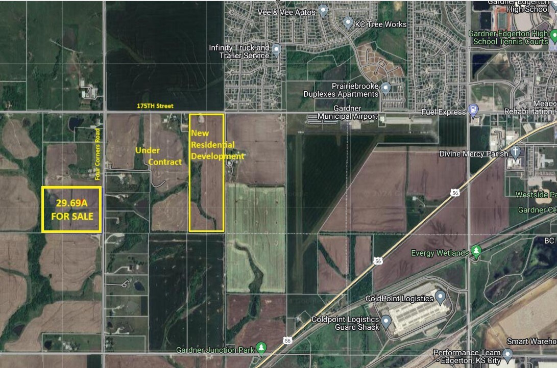 Four Corners Road, Gardner, KS for Sale