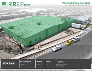 El Paso, TX Warehouse - 4673 Osborne Dr