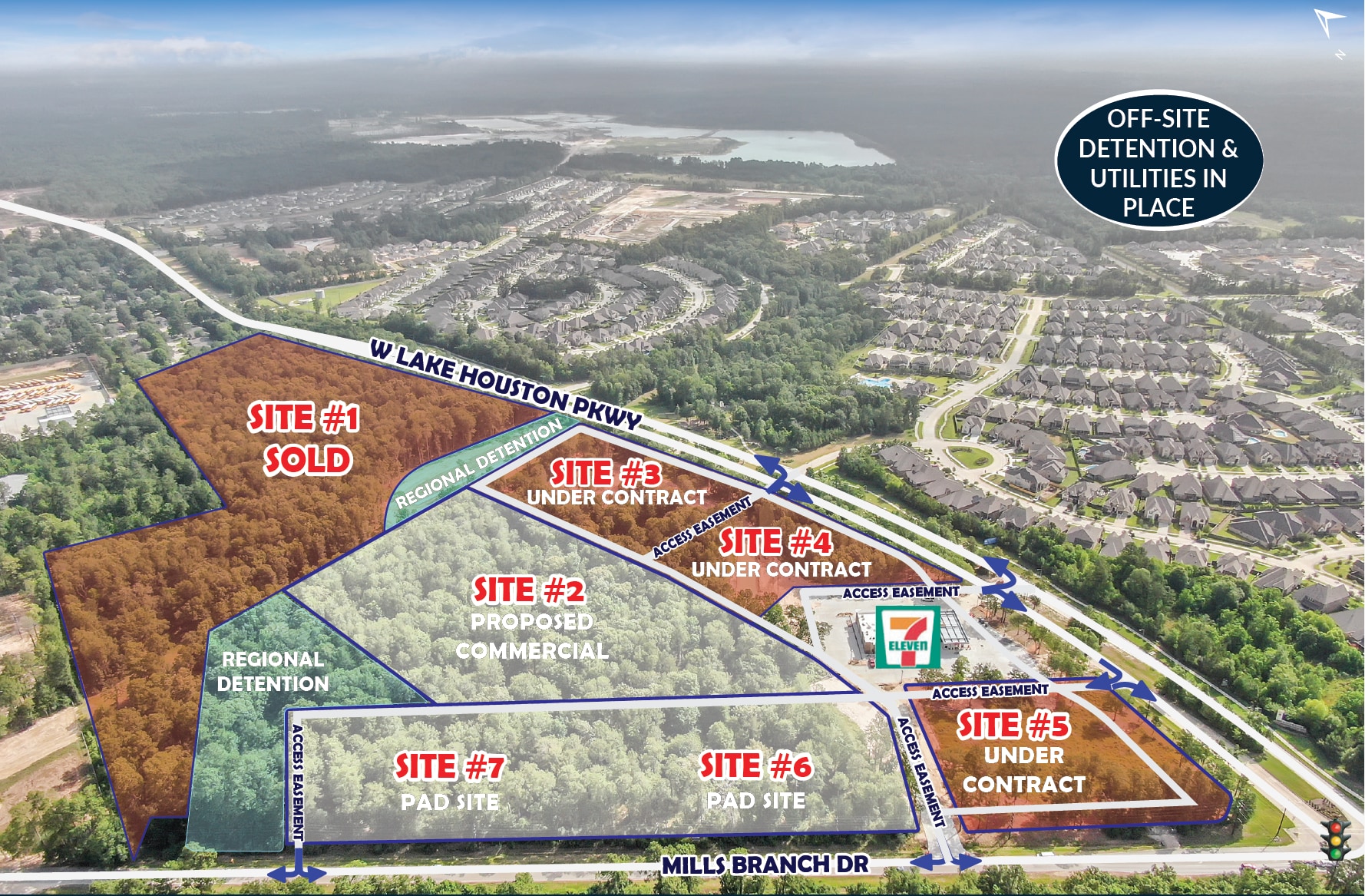0 W Lake Houston Pkwy, Kingwood, TX for Sale