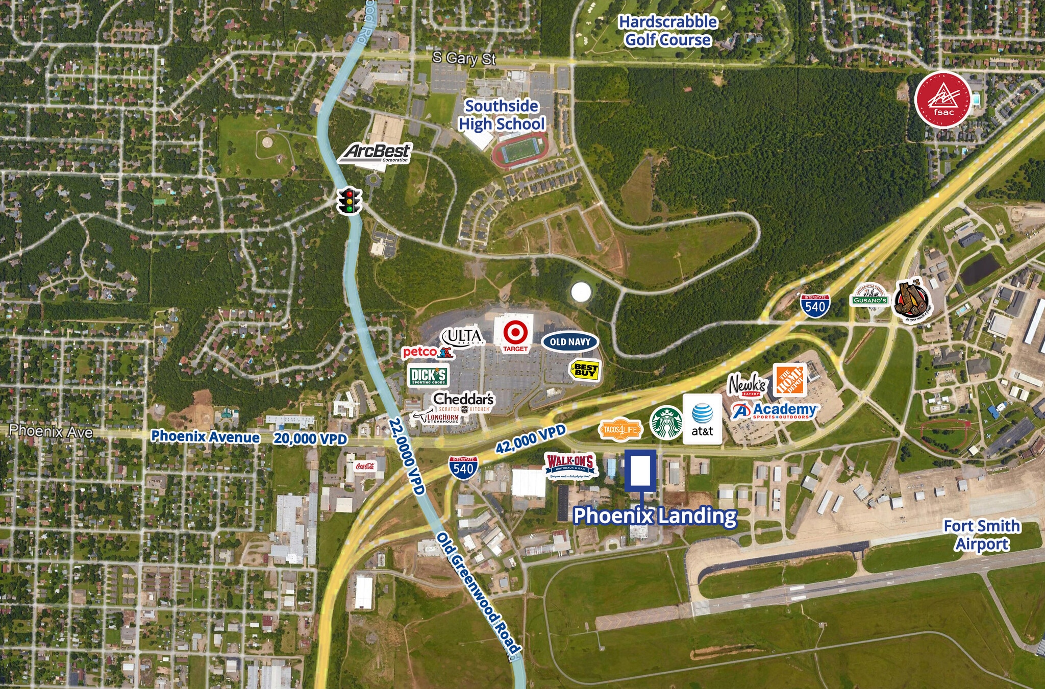 Phoenix Avenue and S 46th Street, Fort Smith, AR for Rent