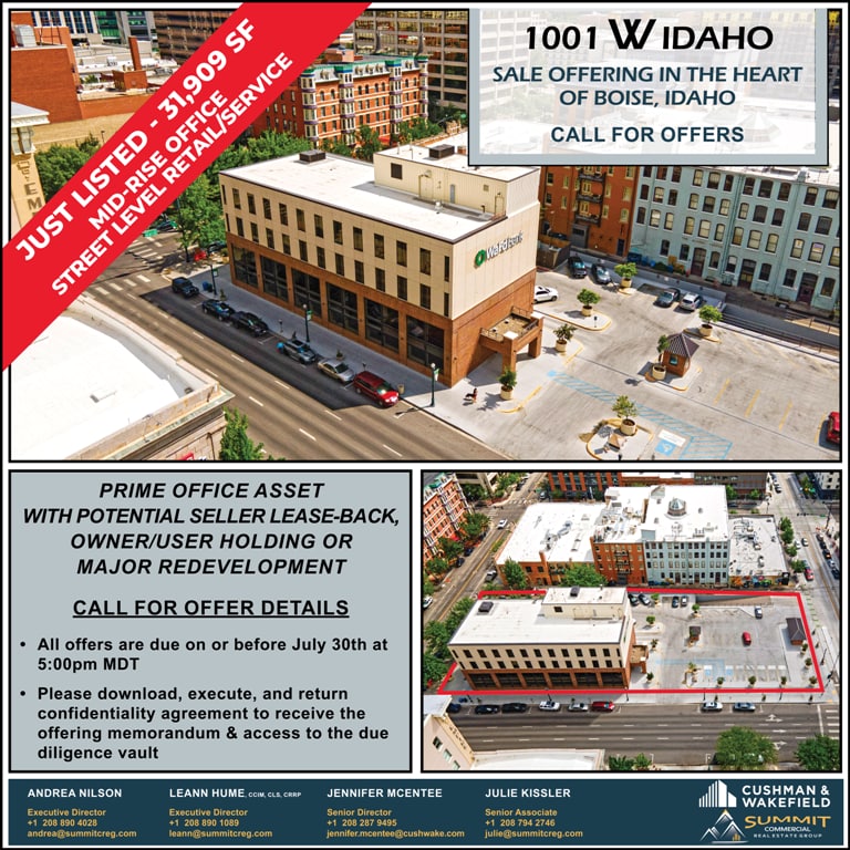 1001 W Idaho St, Boise, ID for Sale