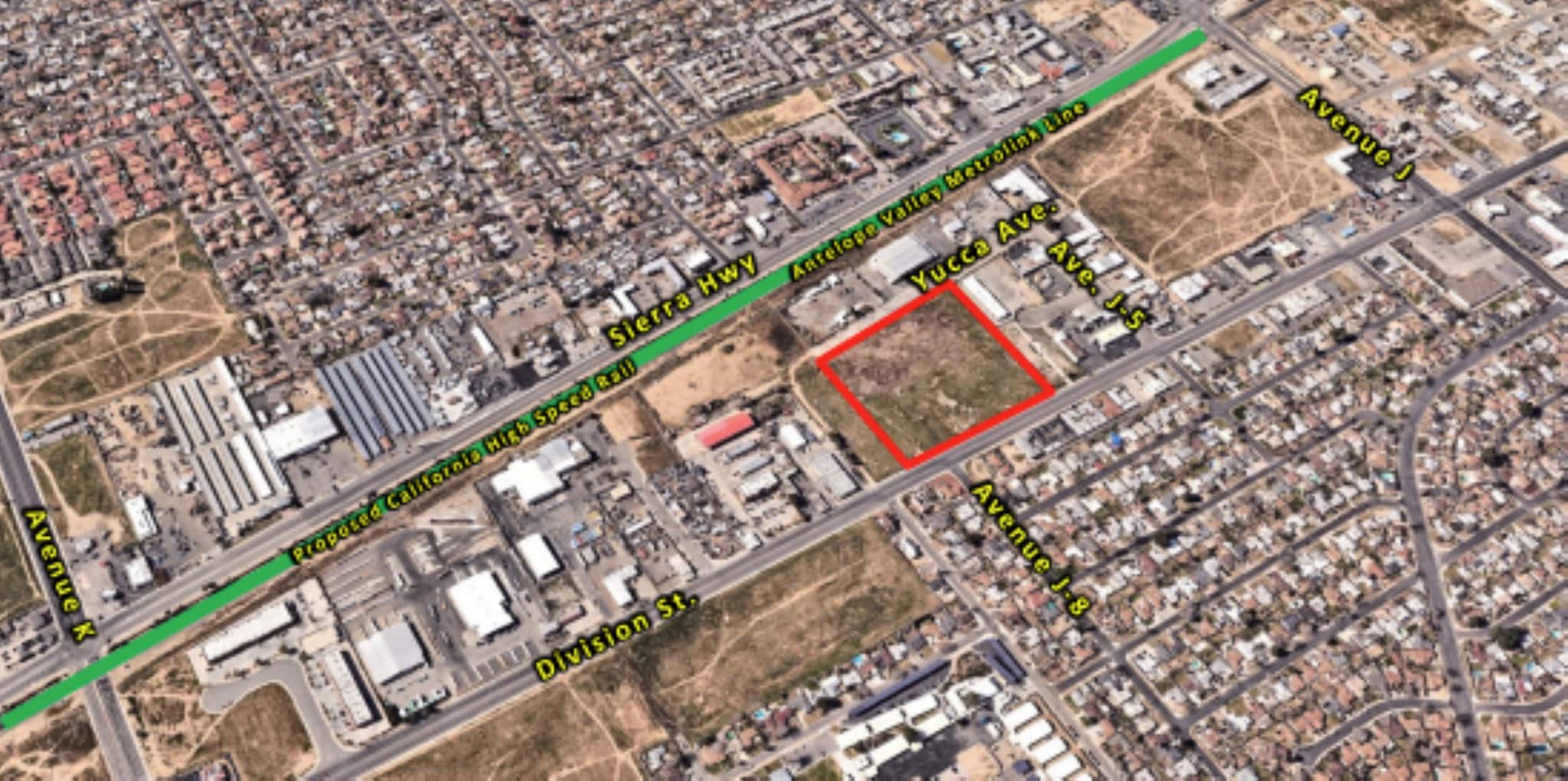 Division St & Ave J, Lancaster, CA for Sale