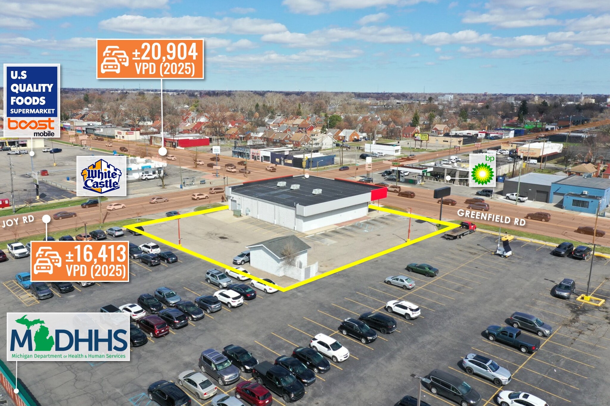 8657 Greenfield Rd, Detroit, MI for Sale
