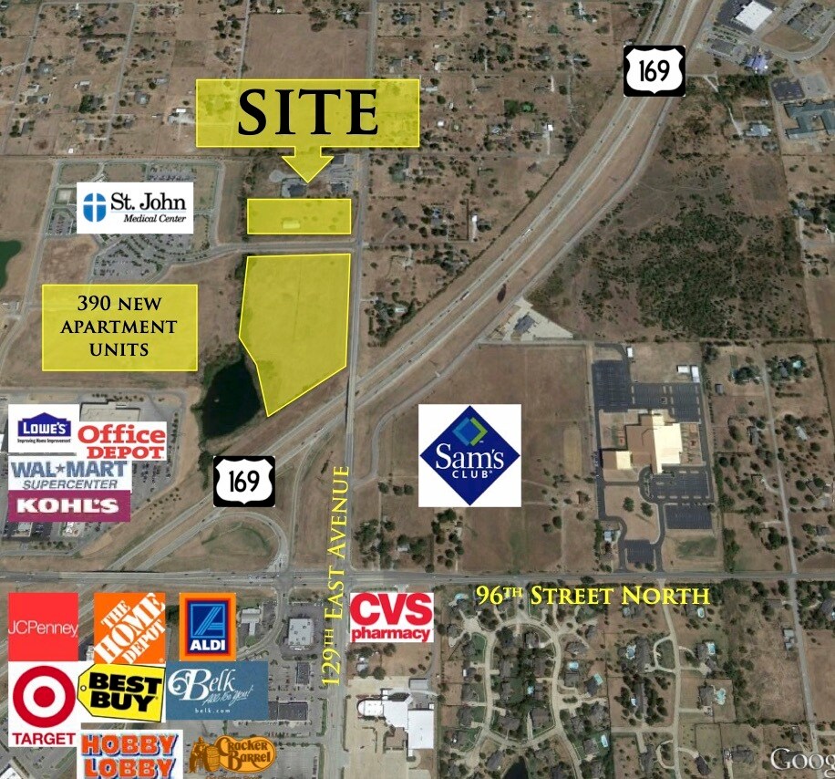 NW Highway 169, Owasso, OK for Sale