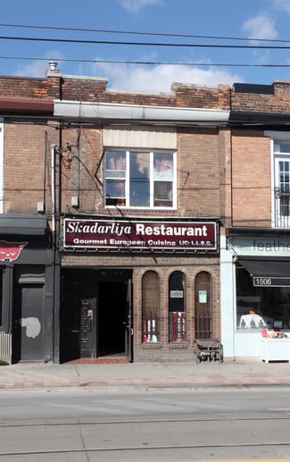 Toronto, ON Storefront Retail/Residential - 1508 Queen St W