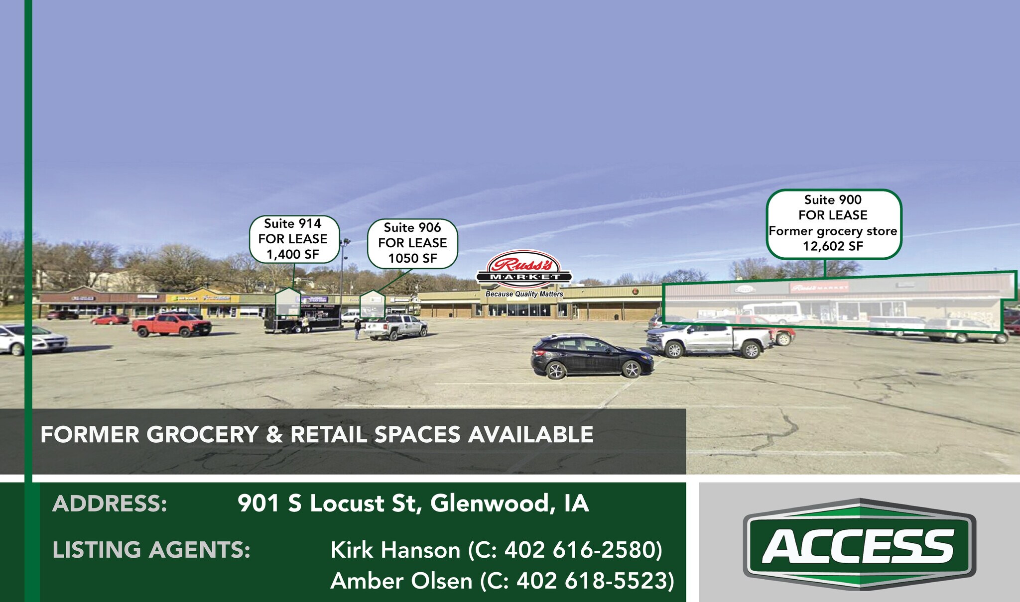 890-927 N Locust St, Glenwood, IA for Rent