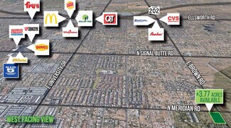 Apache Junction, AZ Commercial Land - SEC Meridian & Lost Dutchman
