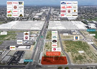 Visalia, CA Commercial Land - SEC Mooney Blvd Blvd @ Visalia Parkway