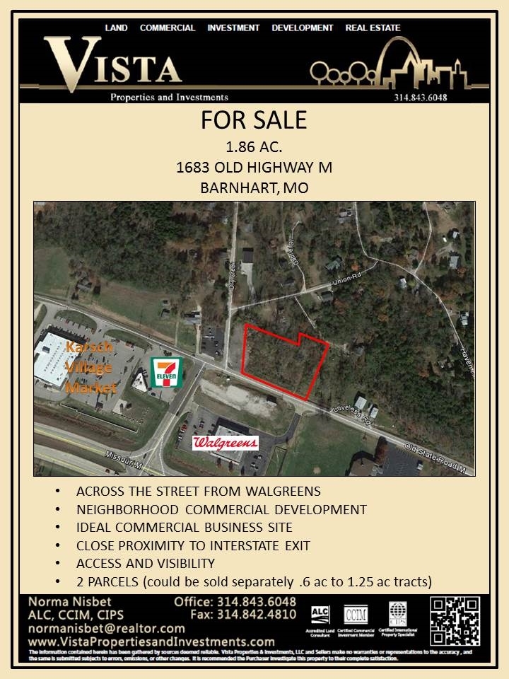 1683 Old Hwy M, Barnhart, MO for Sale