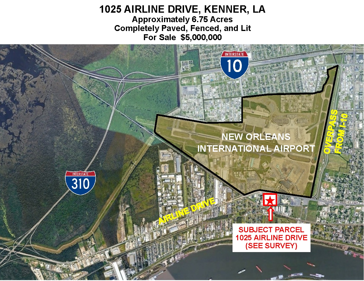 1025 Airline Dr, Kenner, LA for Sale