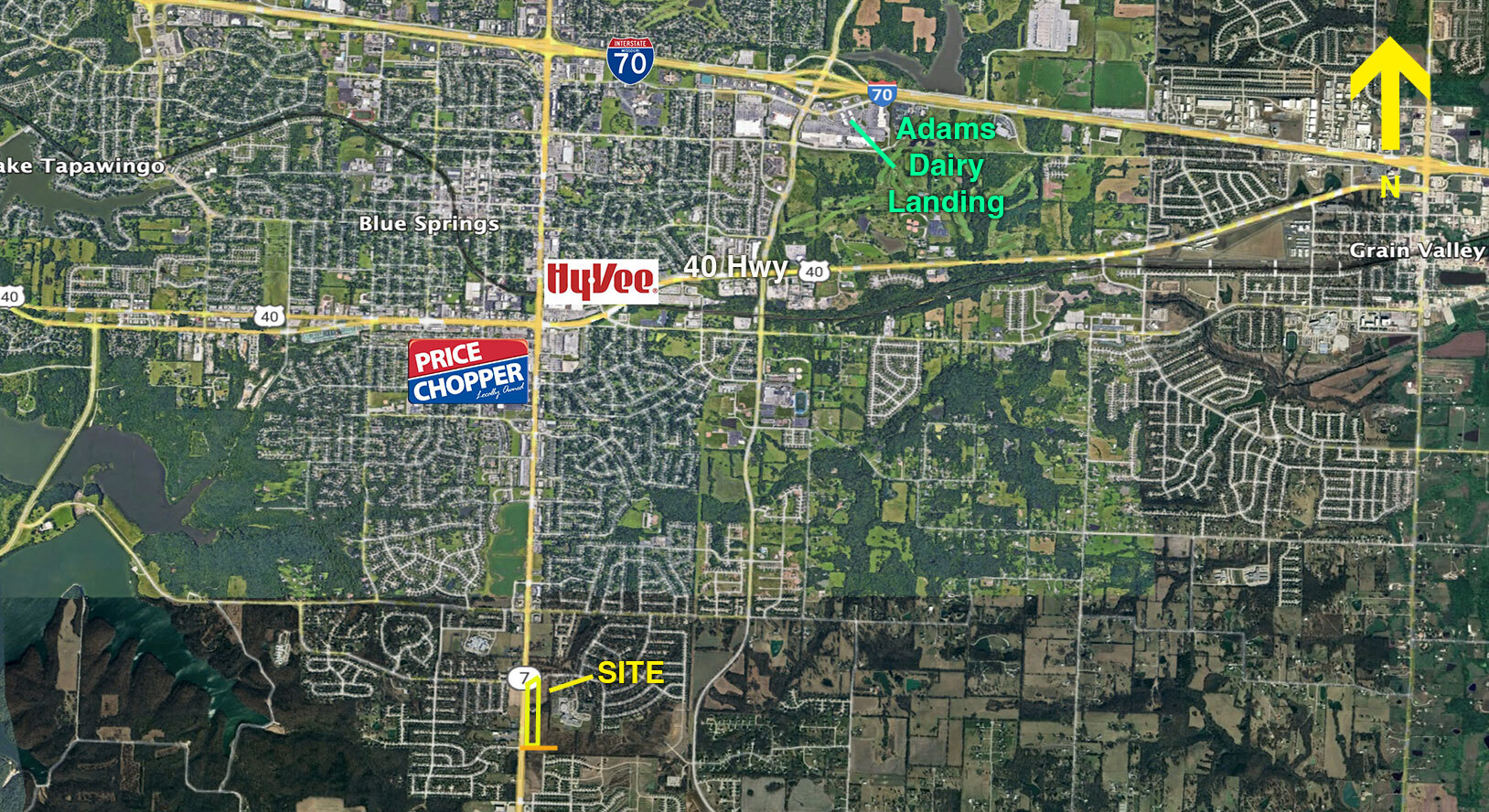 Nec Lake Village Blvd & M7 Highway, Blue Springs, MO for Sale