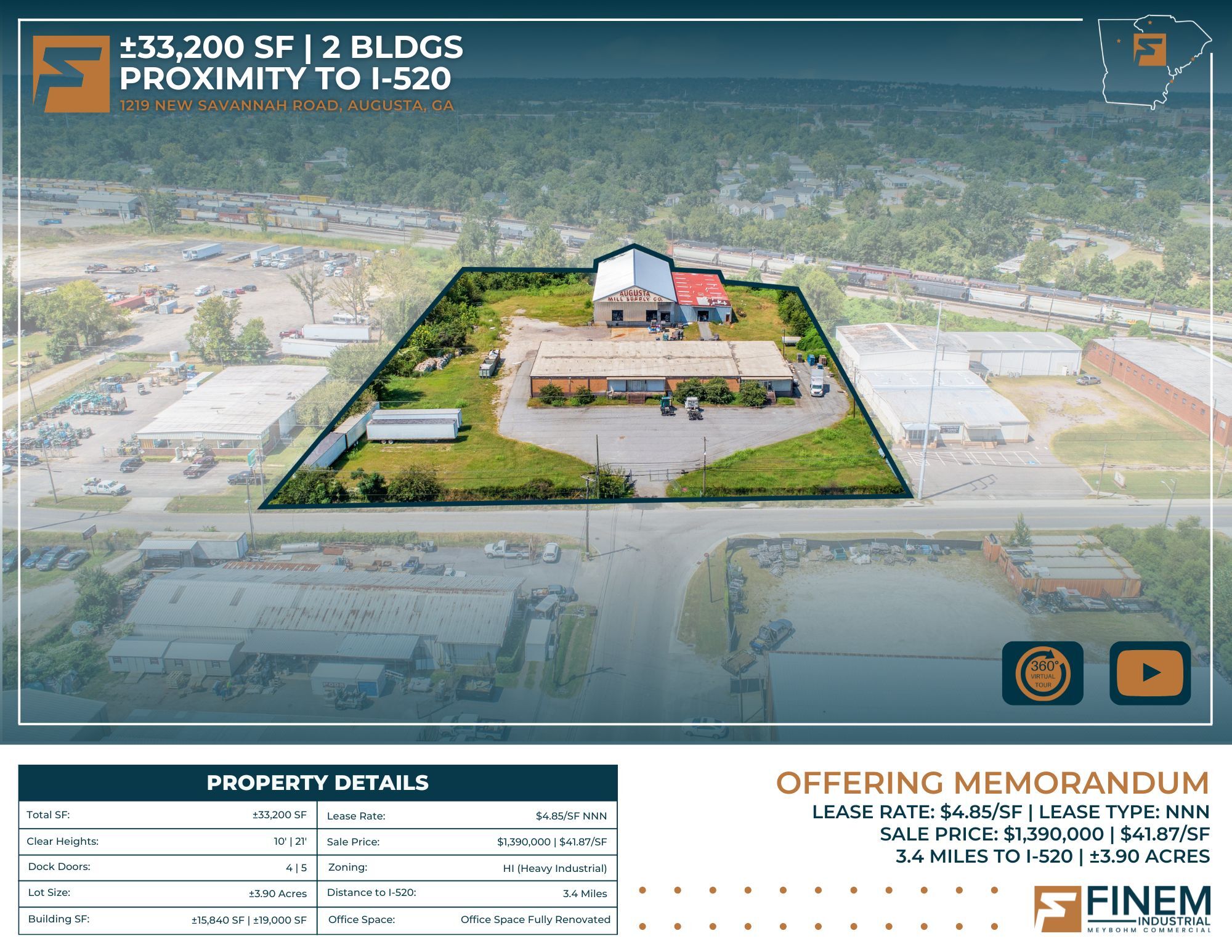 1219 New Savannah Rd, Augusta, GA for Sale
