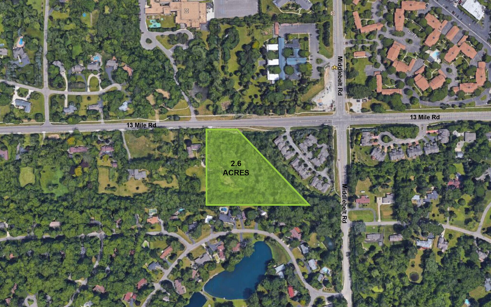13 Mile & Middlebelt, Farmington Hills, MI for Sale