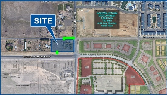 NWC Stephen D Hogan Pkwy & Picadilly Road - LAND, Aurora, CO for Rent