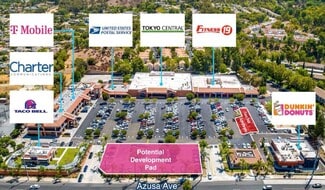 West Covina, CA Office/Retail, Retail - 1410-1432 S Azusa Ave