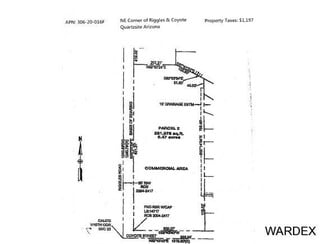 Quartzsite, AZ Commercial - 391 N Riggles Ave Quartzsite, AZ Commercial - 391 N Riggles Ave