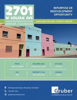 Denver, CO Manufacturing - 2701 W Colfax Ave