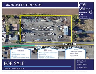 Eugene, OR Light Manufacturing - 90750 Link Rd