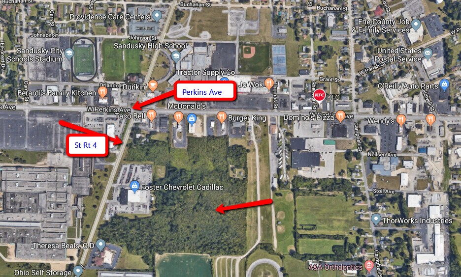 Perkins Ave Sandusky, OH 44870 Land Property for Sale on