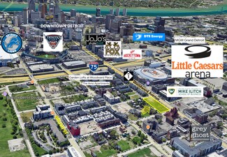 Detroit, MI Commercial Land - 2800-2860 Woodward Ave