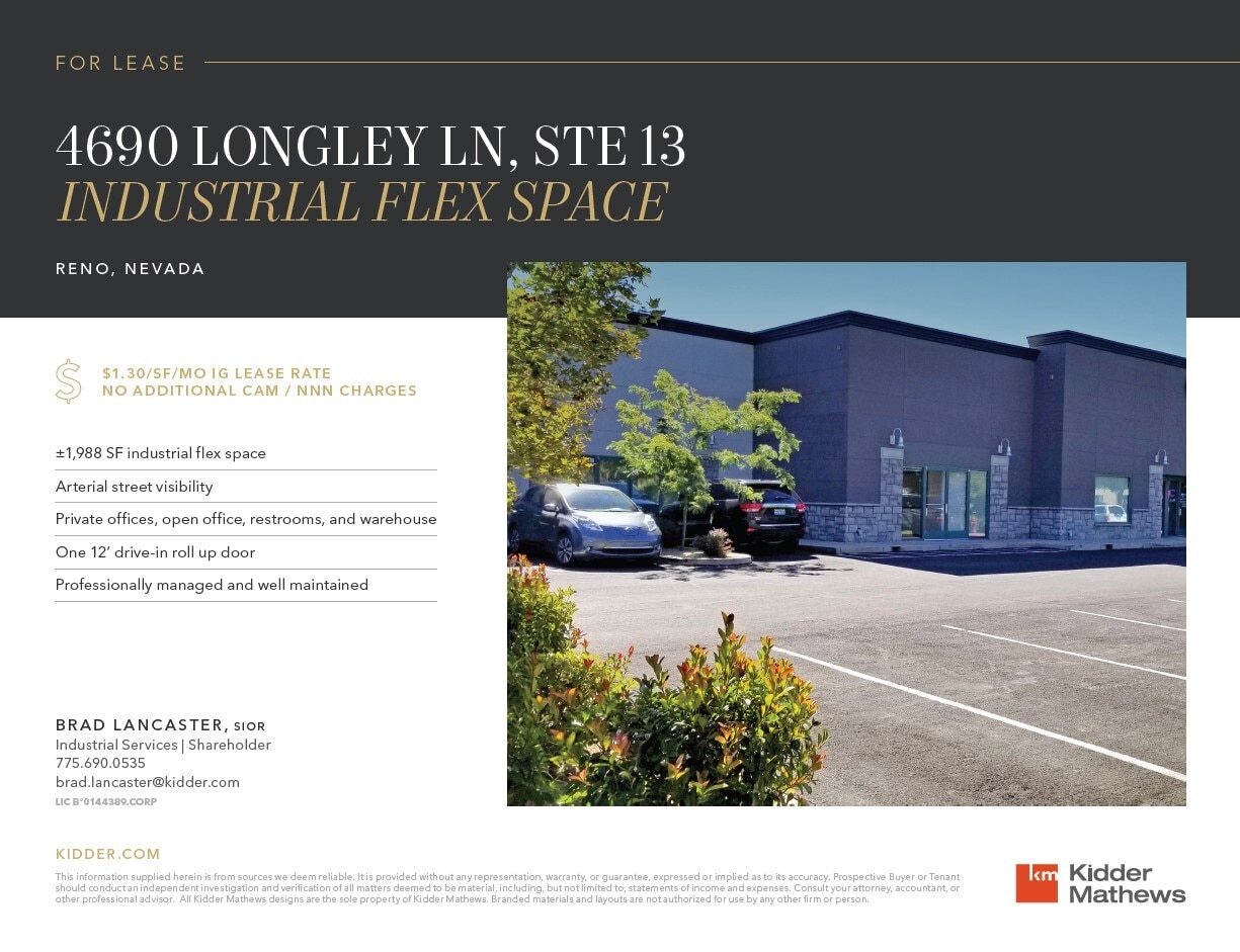 4690 Longley Ln, Reno, NV for Rent