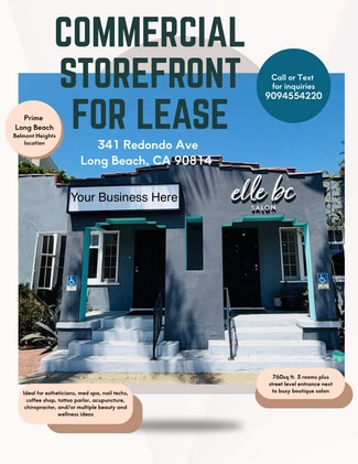 Long Beach, CA Retail - 341-343 Redondo Ave Long Beach, CA Retail - 341-343 Redondo Ave