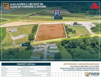 Gaffney, SC Commercial Land - 165 Imperial Ln