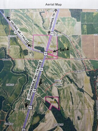 Coahoma, MS Commercial - Hwy 61 & 49 Intersection