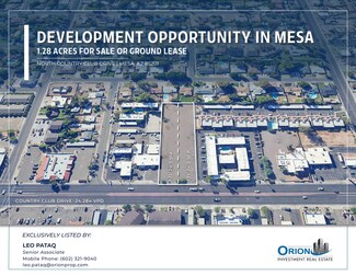 Mesa, AZ Commercial Land - 654 N Country Club Dr Mesa, AZ Commercial Land - 654 N Country Club Dr