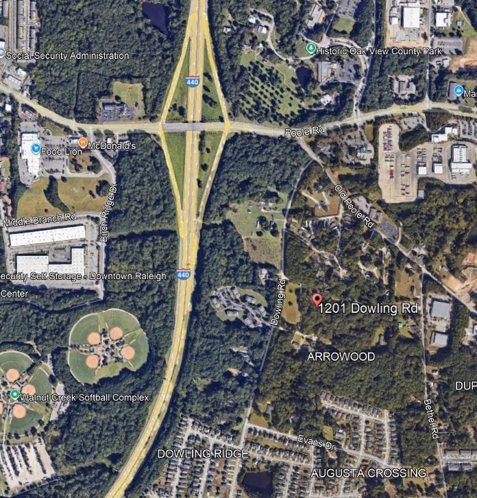 1201 Dowling Rd, Raleigh, NC for Sale