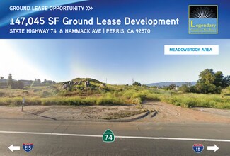 Perris, CA Residential Land - NWC Hwy 74 & Hammack Ave