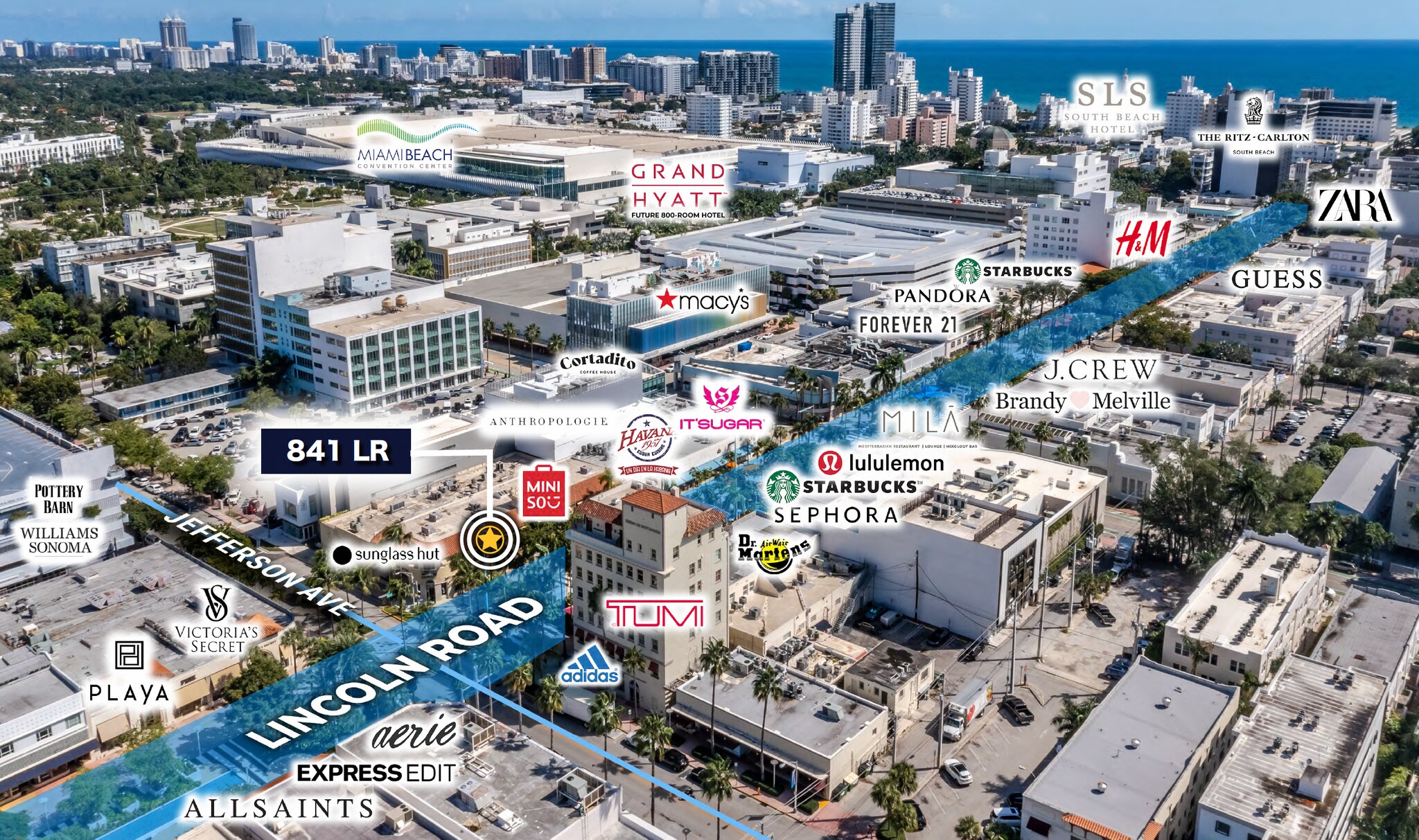 841 Lincoln Rd, Miami Beach, FL for Rent