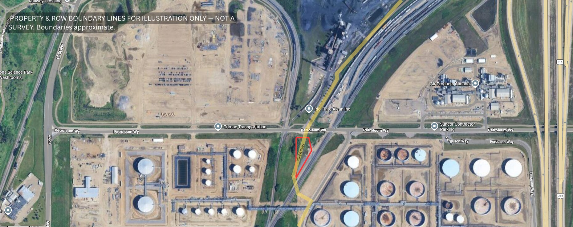 TBD Petroleum Way, Edmonton, AB for Sale
